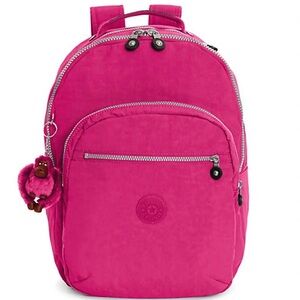 KIPLING Seoul Go Travel Backpack (#BP4366 4Vb) Very Berry Pink